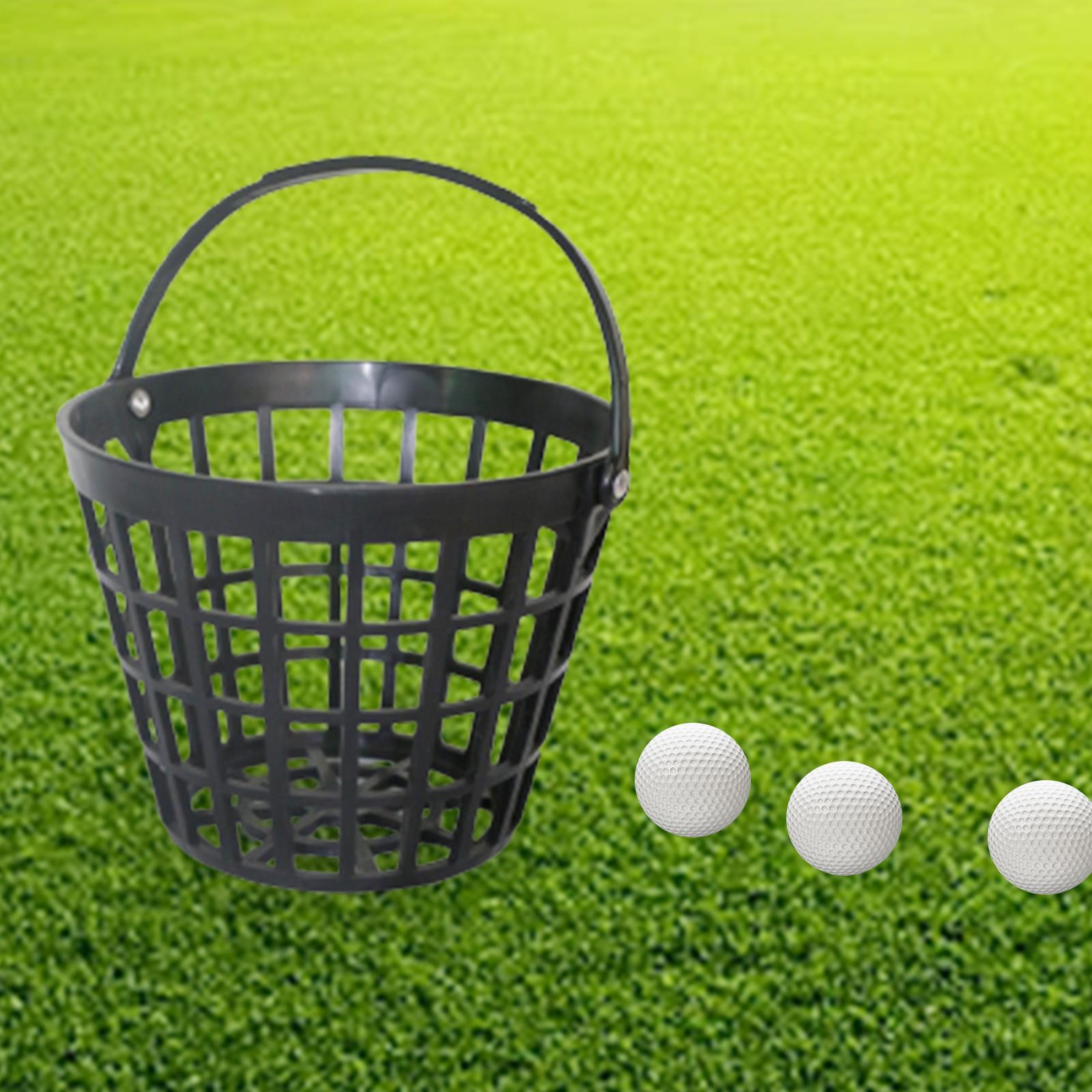 Golf Range Bucket Carrier Golf Ball Holder Portable Display Golf Ball Basket