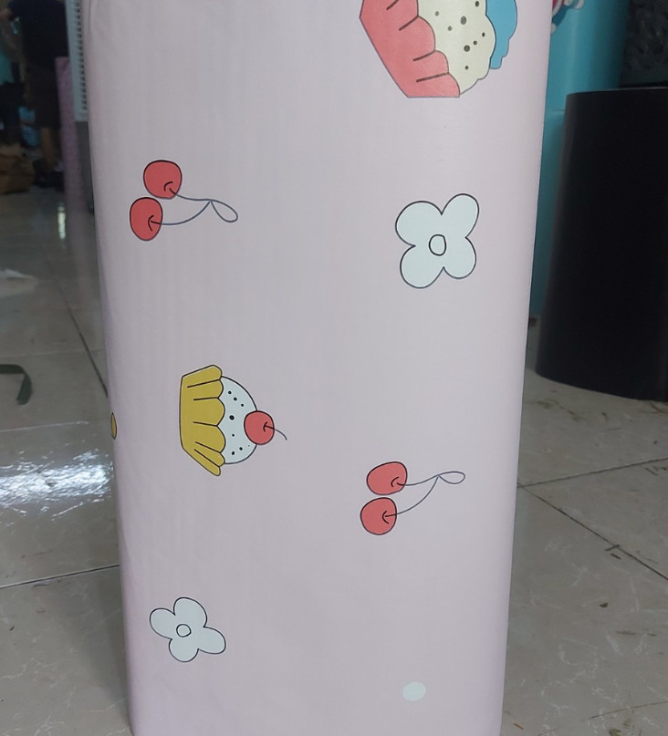 20M DECAL GIẤY DÁN TƯỜNG KEO SẴN KHỔ 45CM MẪU BÁNH KEM