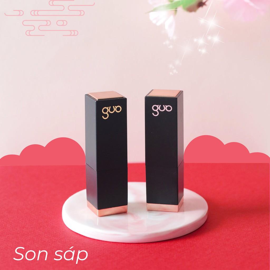 Son Lì Anh Thảo Đỏ Cam GUO - True Matte Lipstick GUO 5gr