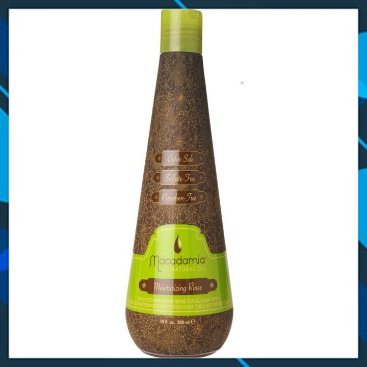Dầu xả Macadamia Natural Oil Moisturizing Rinse dưỡng ẩm trẻ hóa tóc cao cấp Mỹ 300ml