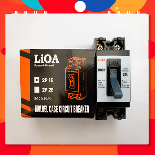 CẦU DAO APTOMAT TỰ ĐỘNG AN TOÀN LẮP NỔI LIOA MCCB