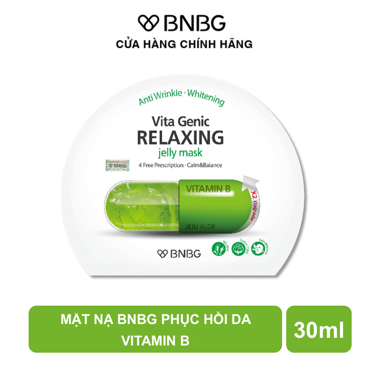 Mặt nạ BNBG Vita Genic Relaxing Phục Hồi, Thư Giãn Da 30ml