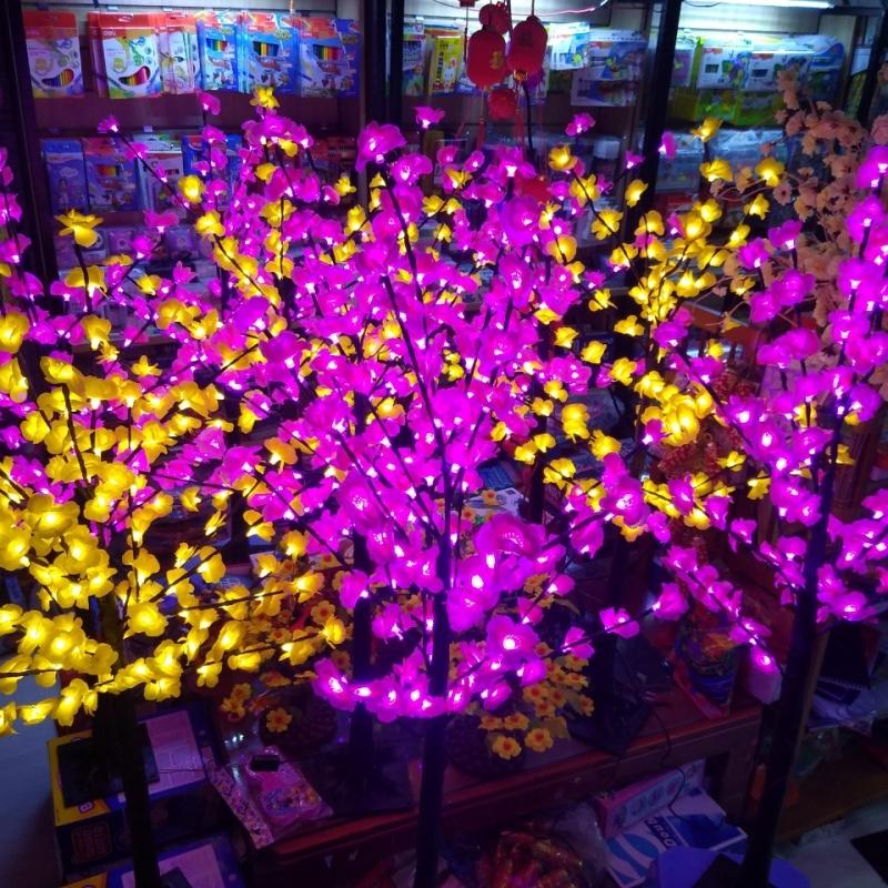 CÂY HOA MAI, HOA ĐÀO ĐÈN LED 1M2 CAO CẤP BẢO HÀNH 1 THÁNG