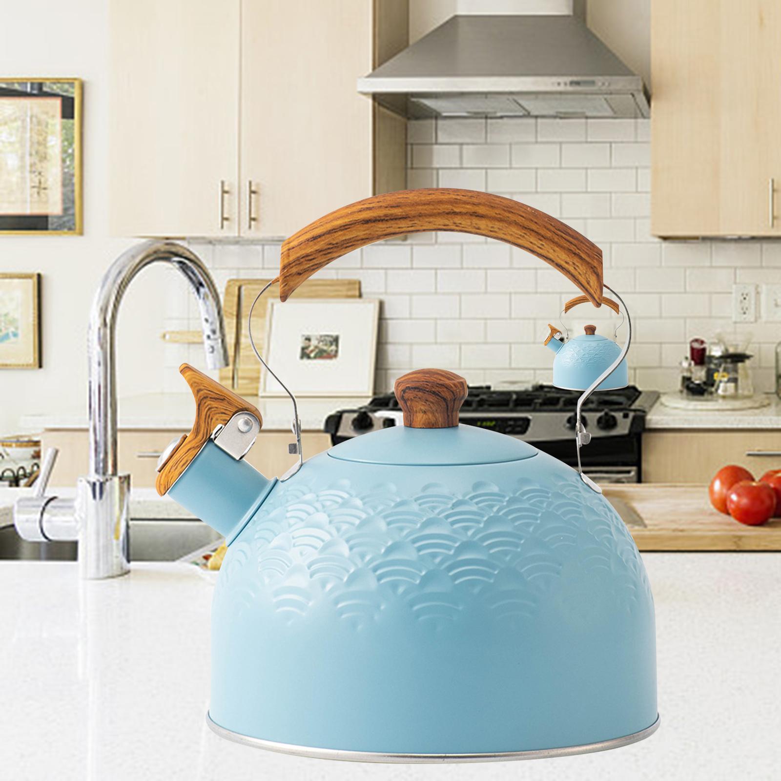 Loud Whistling Kettle 2.5L Tea Pot Kitchenware Boiling for Kitchen Gas