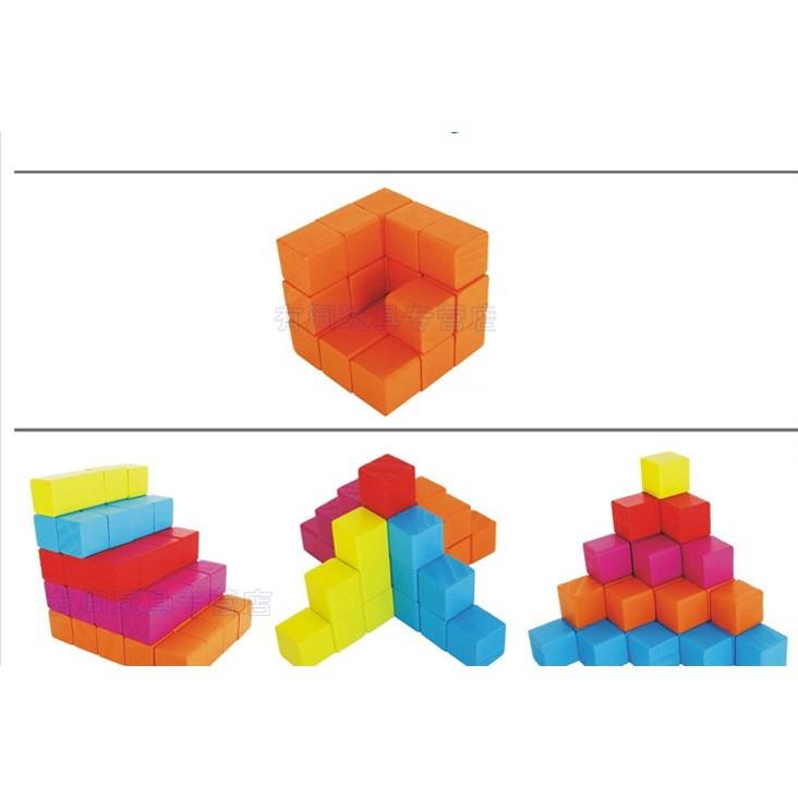 Bộ Cube 100 Chi Tiết Kích Thước 2,5cm x 2,5cm