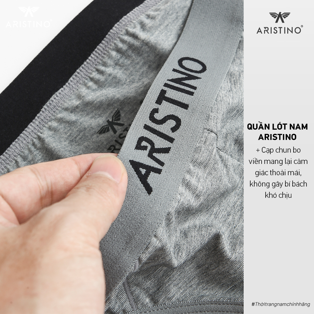 Quần lót nam ARISTINO dáng Brief, quần sịp tam giác nam chất liệu cotton mềm mại, thoáng mát - ABF03707