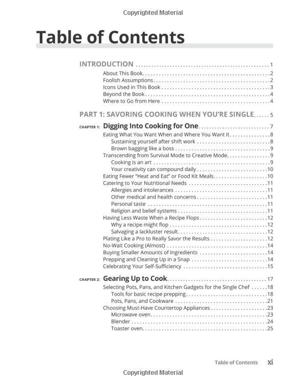 Sách ngoại văn: Cooking For One For Dummies