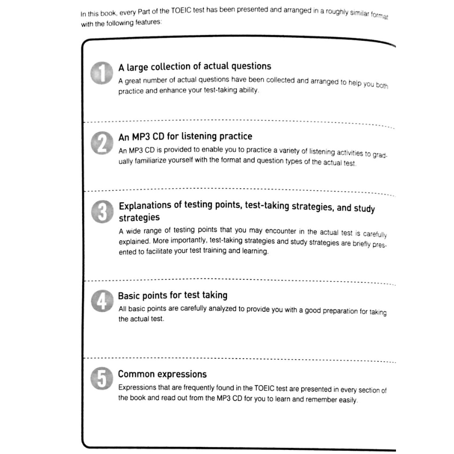 Sách Hackers TOEIC Listening (Kèm CD)