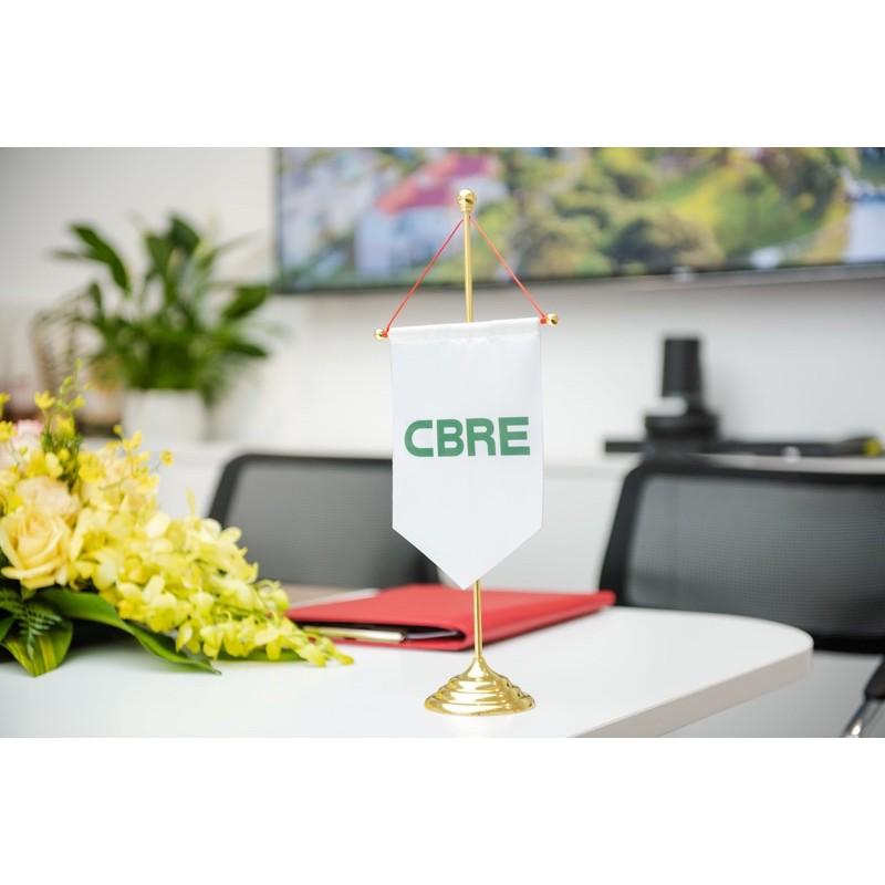 Cờ để bàn in theo yêu cầu dáng chữ T