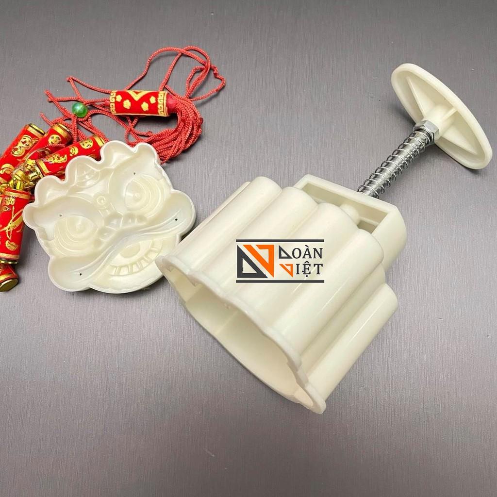 Khuôn Trung Thu 3D Siêu Sắc Nét - Hình ĐẦU LÂN 150g , mẫu mới 2021