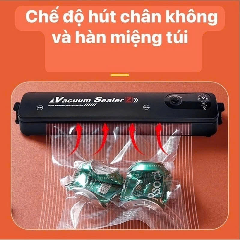 Máy Hút Chân Không Tự Động Vacuum Sealer Đóng Gói An Toàn: Loại Tốt Cho Thực Phẩm, ĐÈN TRANG TRÍ , ĐỒNG HỒ TREO TƯỜNG, TRANG TRÍ NHÀ CỬA