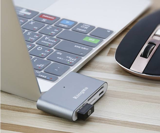 Đầu đọc thẻ nhớ đầu USB Type-C 3.0 Kingma hàng chính hãng.