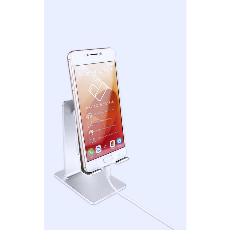 Kệ Đỡ Điện Thoại Gấp Gọn Để Bàn, Giá Đỡ Máy Tính Bảng IPad Galaxy Tab Nhôm Nguyên Khối SENZANS Cao Cấp