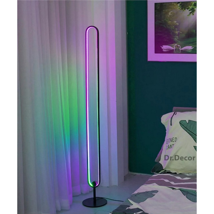 Đèn Led Home Decor Chữ U Aesthetical Light RGB