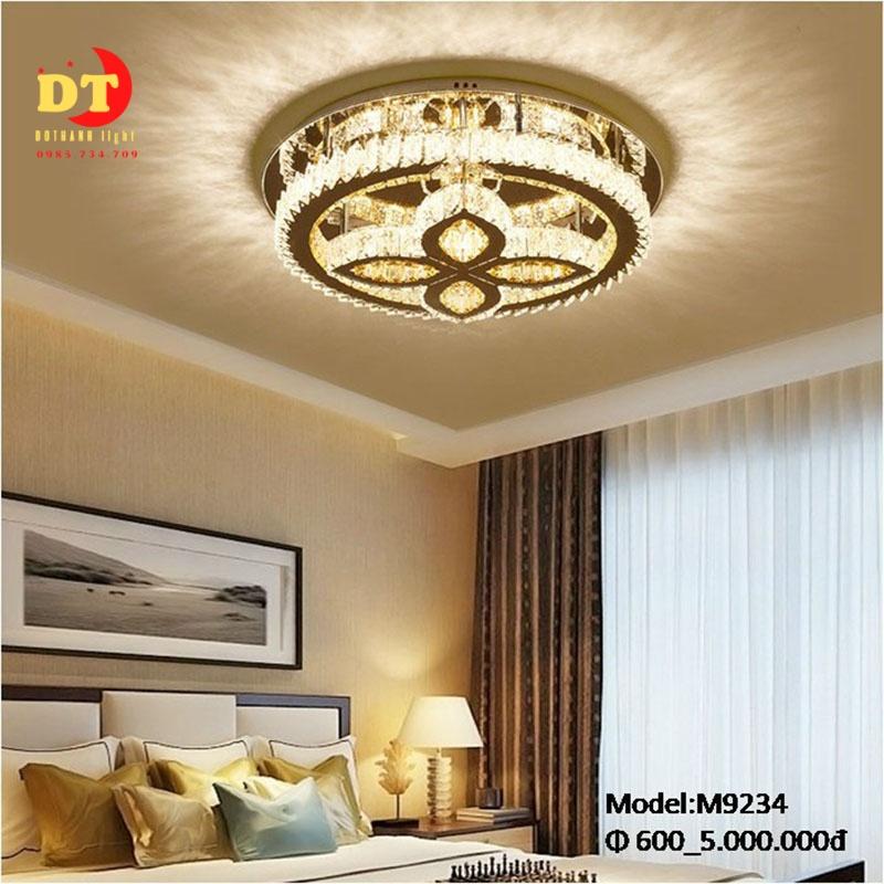 Đèn trần mâm phale phòng khách cao cấp HTLQ pl