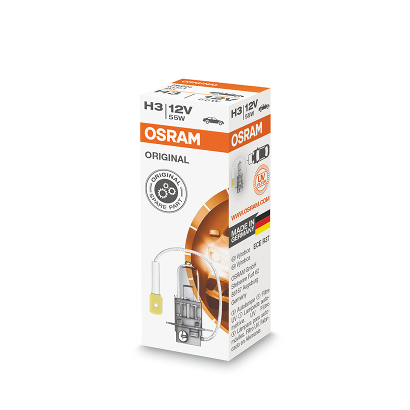 Bóng Đèn Halogen OSRAM Original H3 12V 55W