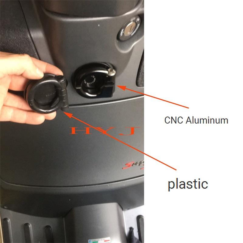 Móc treo đồ bằng nhôm CNC gấp gọn được cho xe mô tô Vespa GTS 300 Vespa GTS300 GTS GTV300