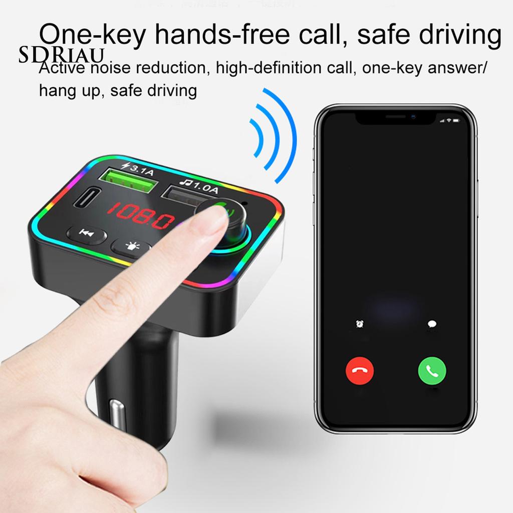 Máy Phát Nhạc Mp3 Bluetooth 5.0 Xqxdzx F4 Cho Xe Hơi