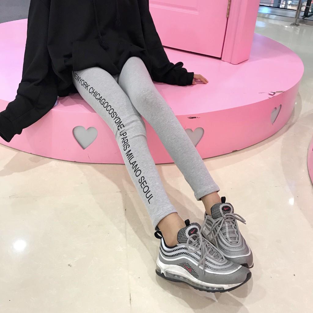 Quần legging chữ dọc - Trs002