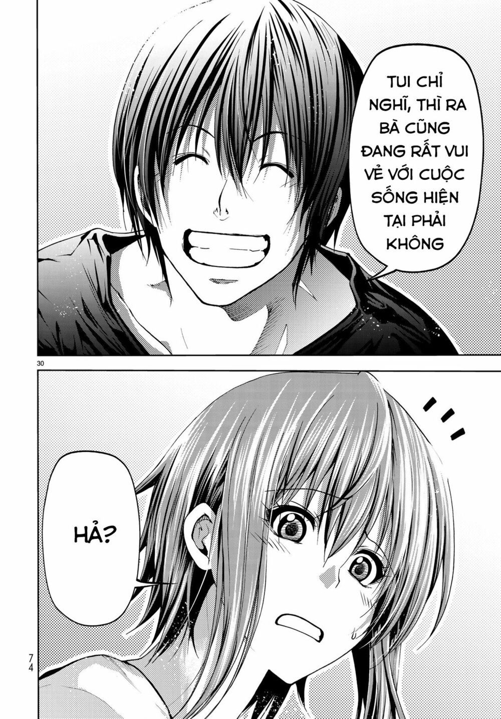 cô gái thích lặn - grand blue chapter 45 30