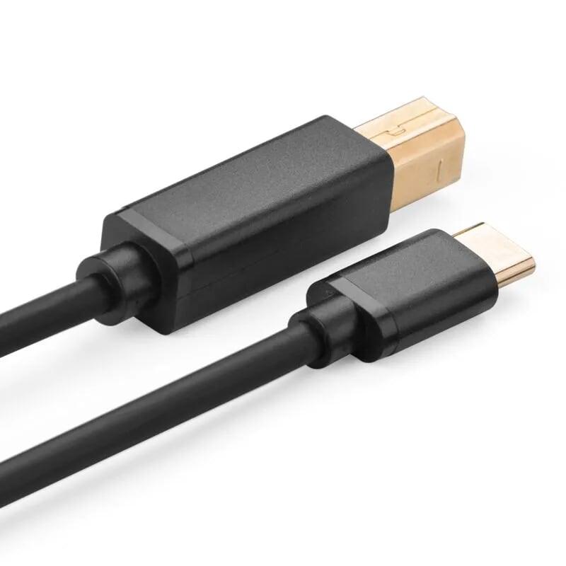 Ugreen UG30180US152TK 1.5M màu đen Dây USB Type-C sang USB 2.0 mạ vàng - HÀNG CHÍNH HÃNG