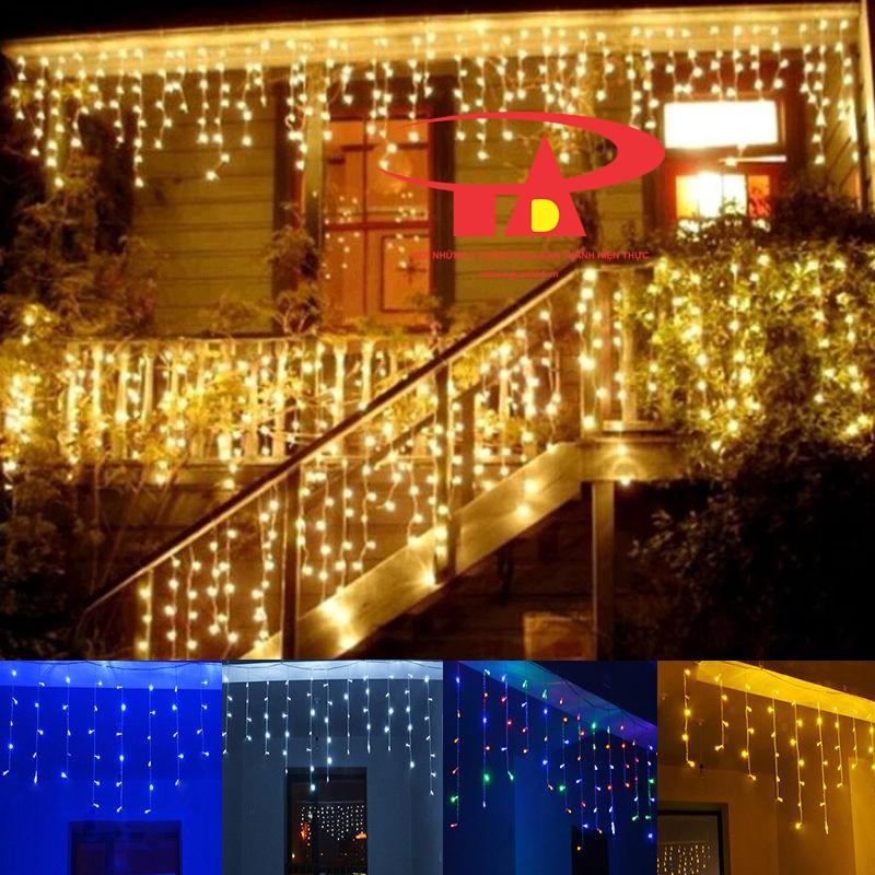 Combo (20 Dây Đèn Led Chớp 7m Trang Trí Noel, Giáng Sinh, Quán Cafe...