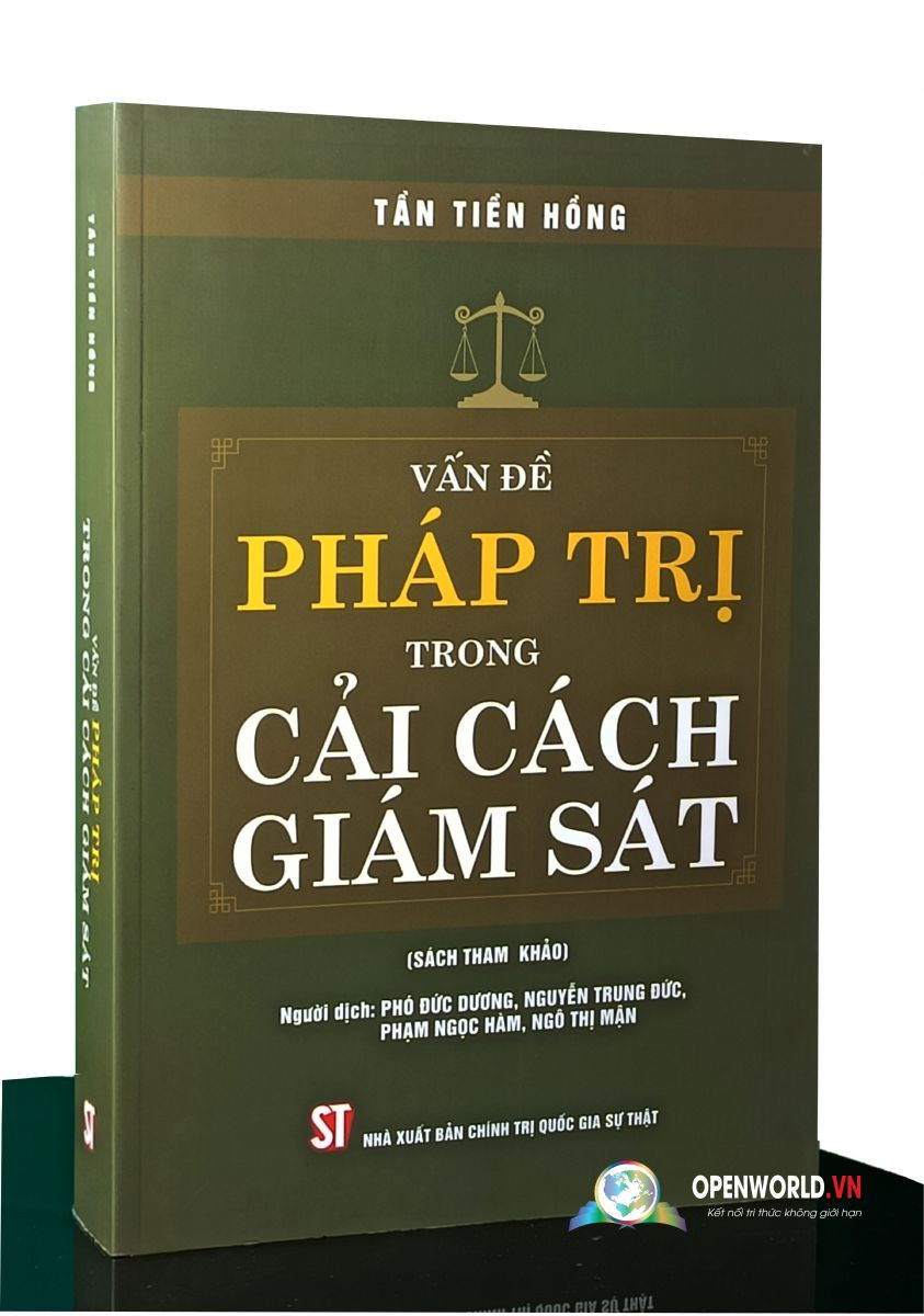 Vấn Đề Pháp Trị Trong Cải Cách Giám Sát (Sách tham khảo) - Tần Tiền Hồng - Nhiều dịch giả - (bìa mềm)