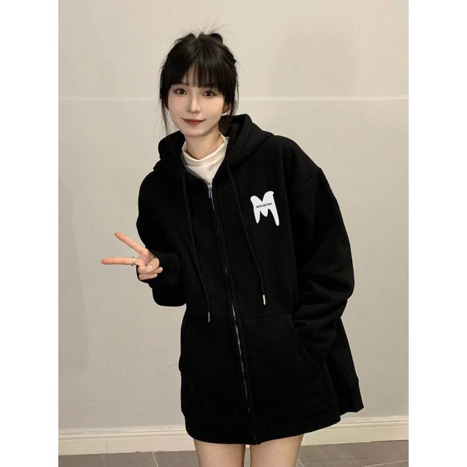 Áo hoodie nam nữ sweater thun nỉ ngoại unisex from rộng siêu dày dặn in M phong cách lạ bao đẹp hàng mới