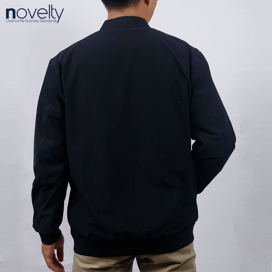 Jacket nam 2 lớp Novelty Casual màu đen  NJKMMDMPLB2306002