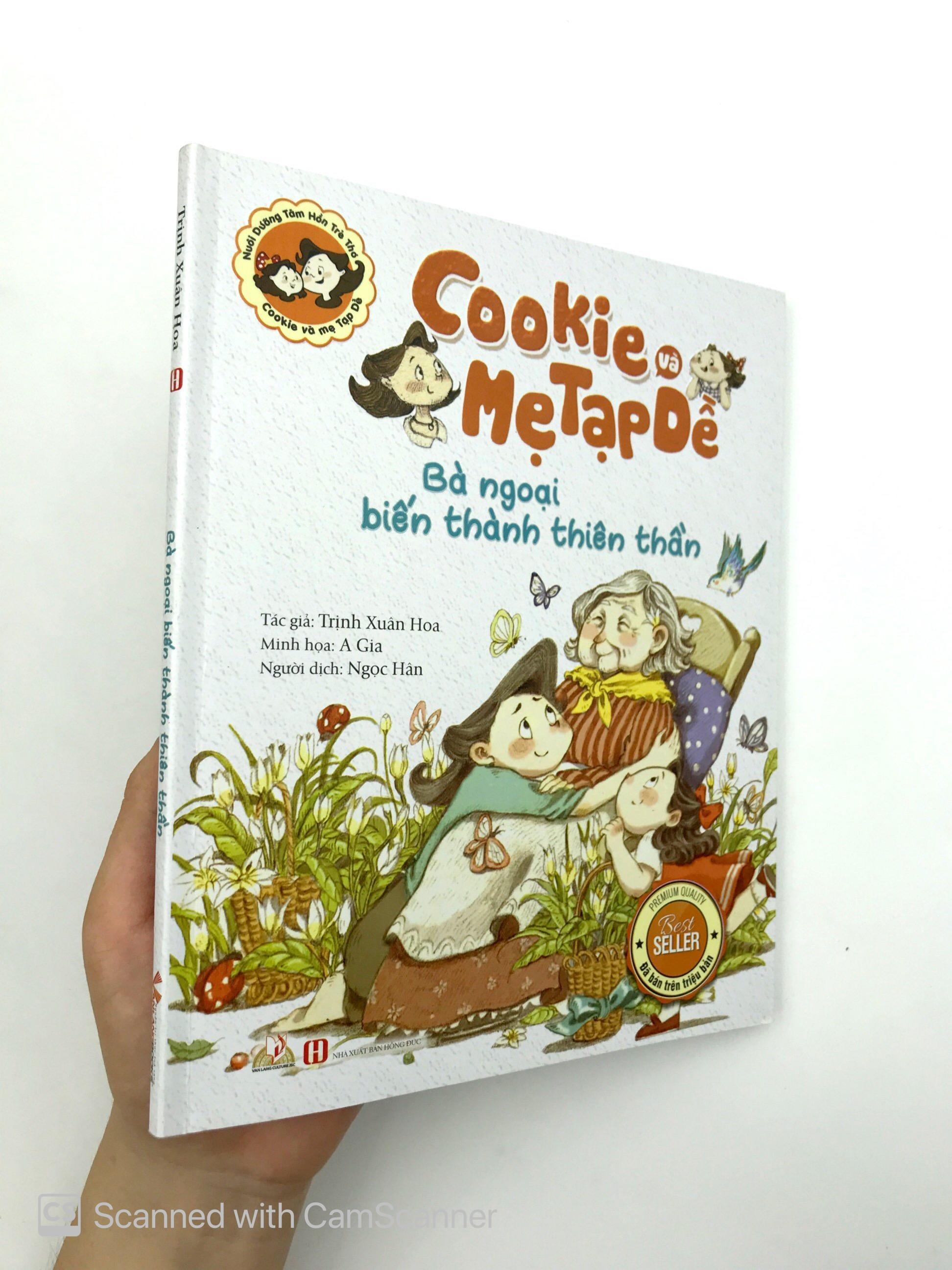 Sách Cookie Và Mẹ Tạp Dề - Bà Ngoại Biến Thành Thiên Thần