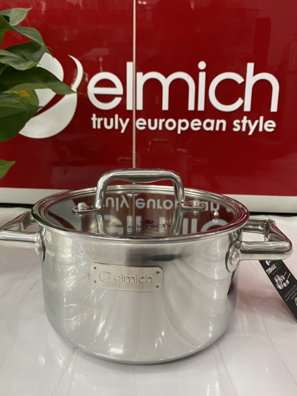 Nồi luộc gà inox liền khối Elmich Trimax ECO EL-3997 size 28cm
