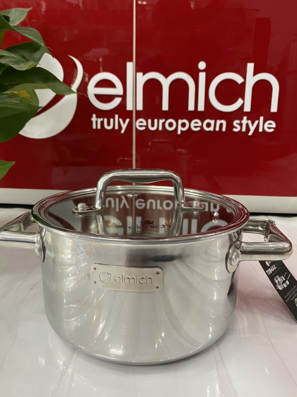 Nồi luộc gà inox liền khối Elmich Trimax ECO EL-3997 size 28cm(3997)