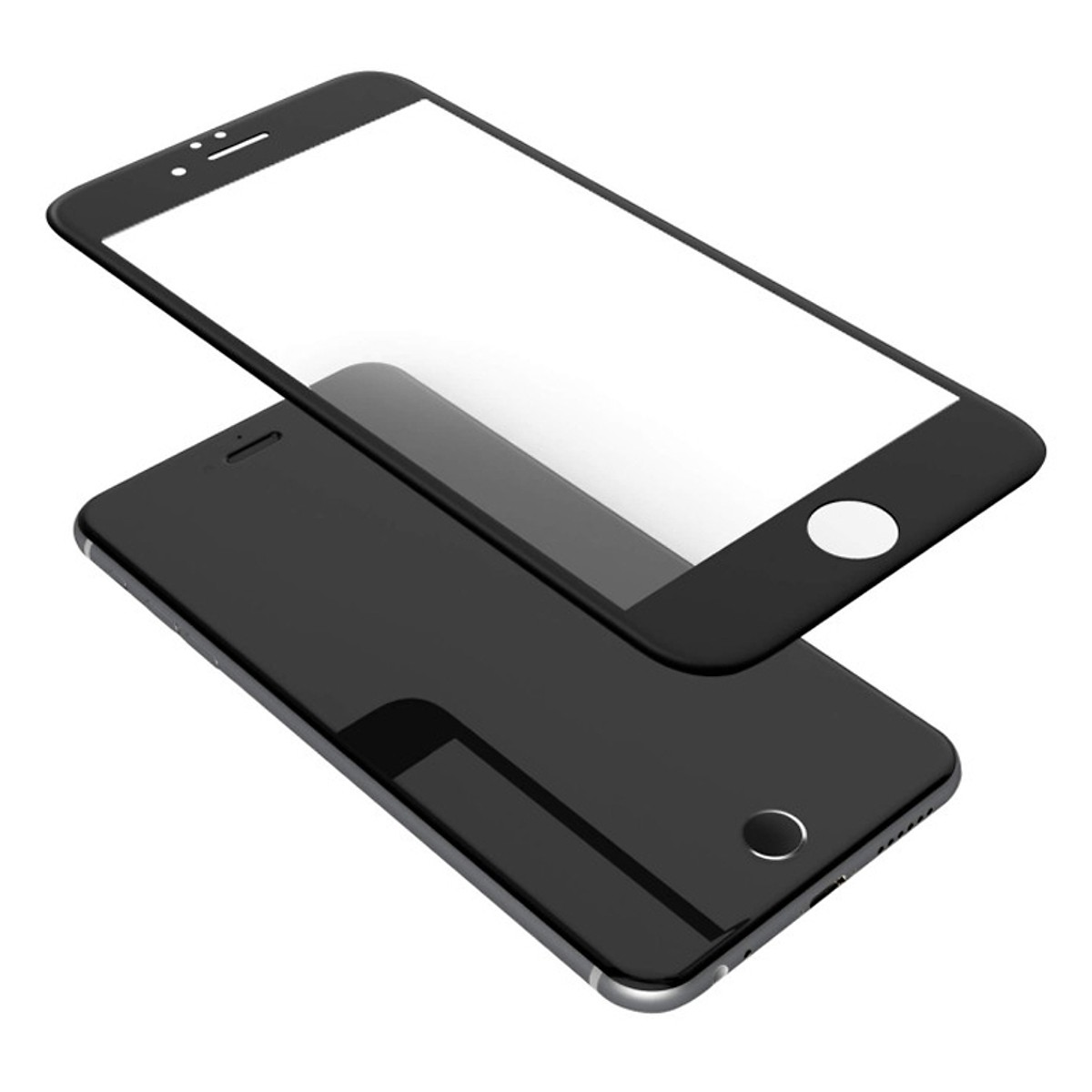 Miếng dán kính cường lực 3D full màn hình cho iPhone SE 2020 / iPhone 7 / 8 hiệu Nillkin CP+ Max - Hàng chính hãng