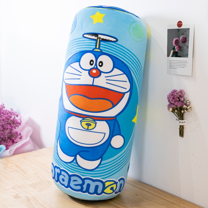 Gối ôm Doremon (doraemon) dễ thương siêu mềm mịn (65cm) vải miniso co giãn 4 chiều êm ái mát mịn, hàng xịn cao cấp loại 1