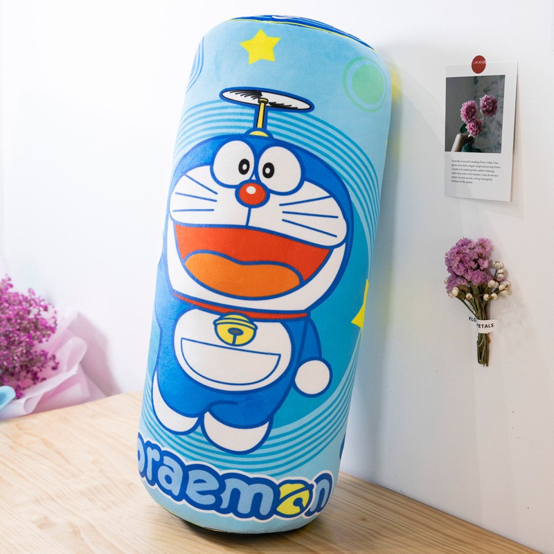 Gối Ôm Doremon Dễ Thương Siêu Mềm Mịn Vải Miniso Co Giãn 4 Chiều, Hàng Xịn Cao Cấp Loại 1