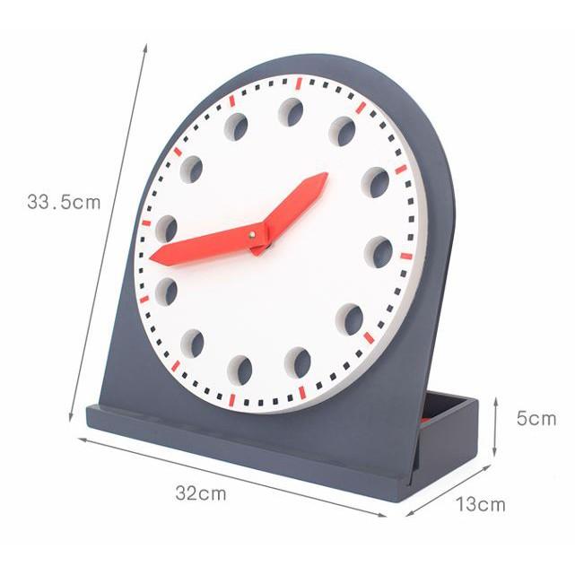 Đồng hồ học giờ bằng gỗ