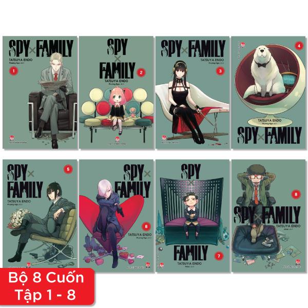 Combo Sách Spy X Family (Bộ 8 Tập)