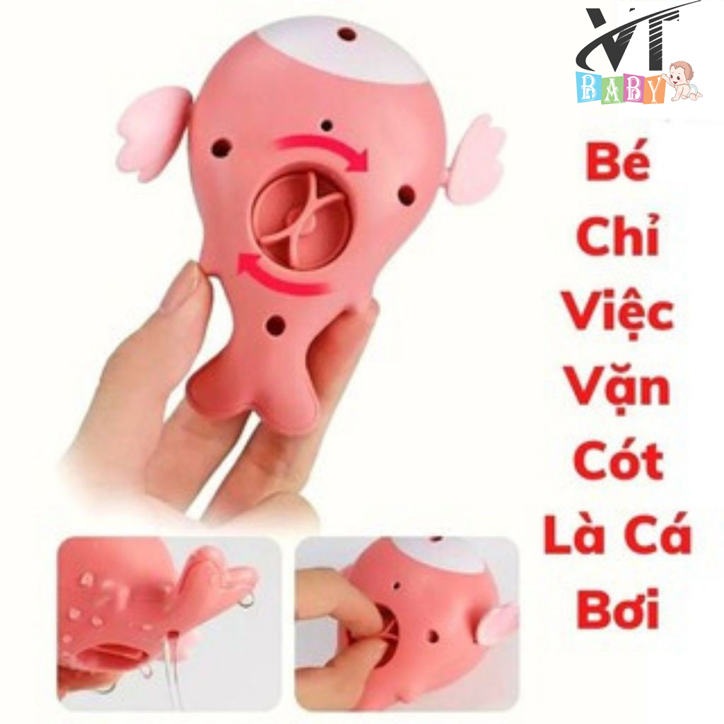 Cá Heo Bơi Nước Thả Nhà Tắm Cao Cấp Cho Bé