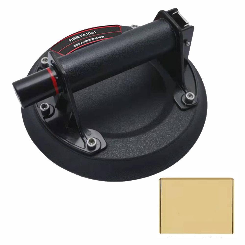 200mm Diameter Vacuum Suction Cup 200kg High Bearing Capacity Heavy Duty Vacuum Ceramic Tile Lifter for Granite Glass Lifting Tool