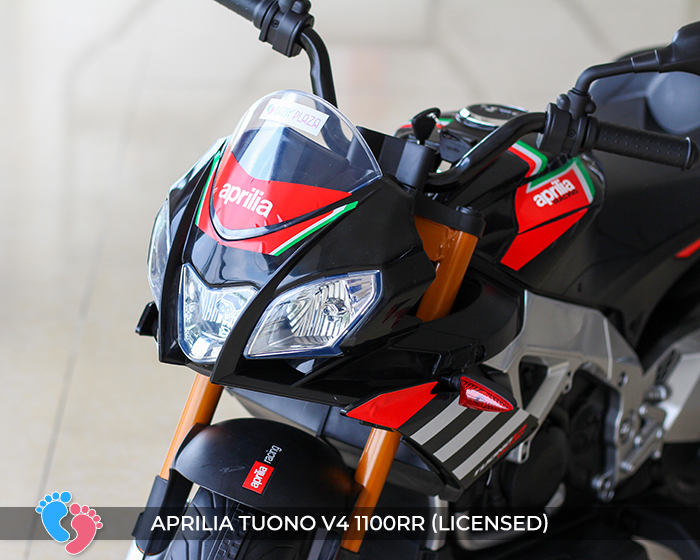 Mô tô điện Licensed APRILIA TUONO cho bé BABY PLAZA V4 1100RR