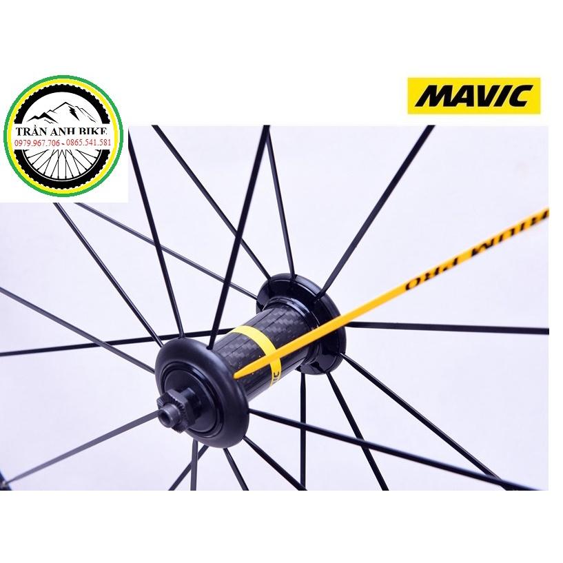 Bộ vành nhôm xe đạp road MAVIC COSMIC PRO 700Cx40mm - Hub Carbon