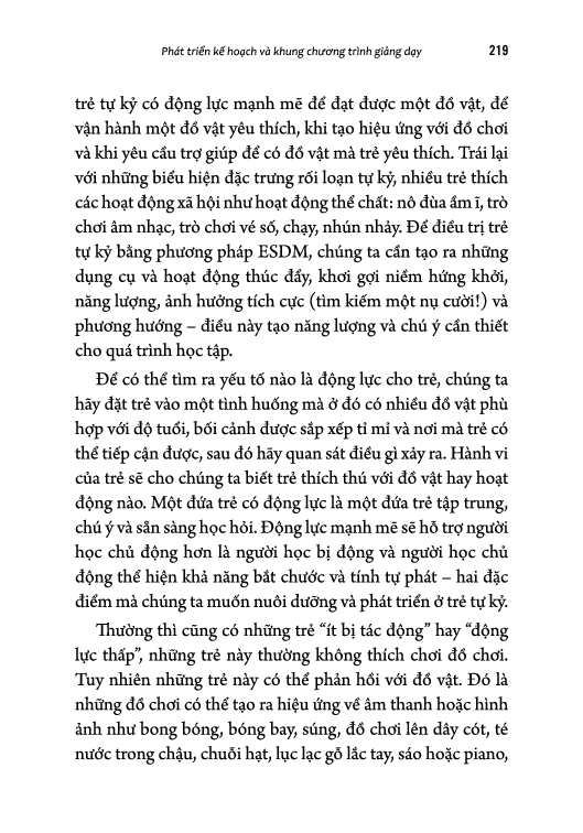 MÔ HÌNH CAN THIỆP SỚM DENVER CHO TRẺ TỰ KỶ - Thúc Đẩy Kỹ Năng Ngôn Ngữ, Học Tập Và Tương Tác