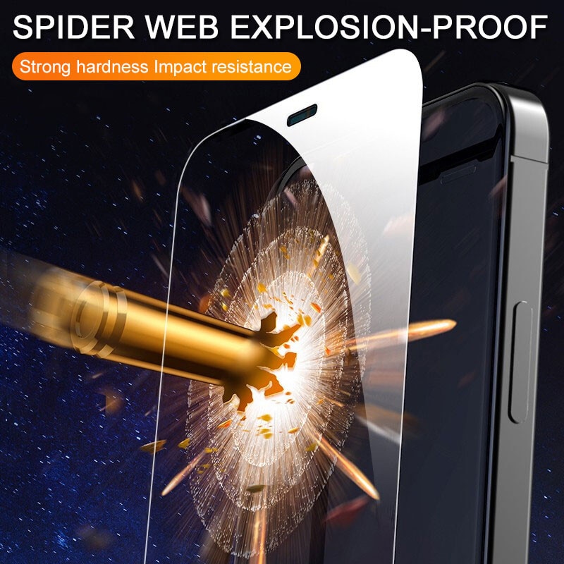 Miếng dán kính cường lực Full 3D trong suốt cho iPhone 13 Pro Max 6.7 inch hiệu ANANK Nhật Bản - hàng nhập khẩu