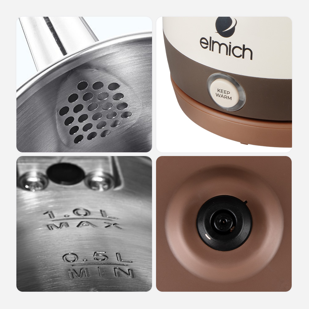 Ấm đun siêu tốc Elmich KEE-1775 - Hàng Chính Hãng