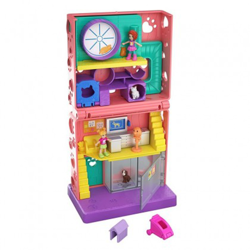 Đồ Chơi POLLY POCKET Cửa Hàng Thú Cưng Vui Nhộn GKL55/GGC29