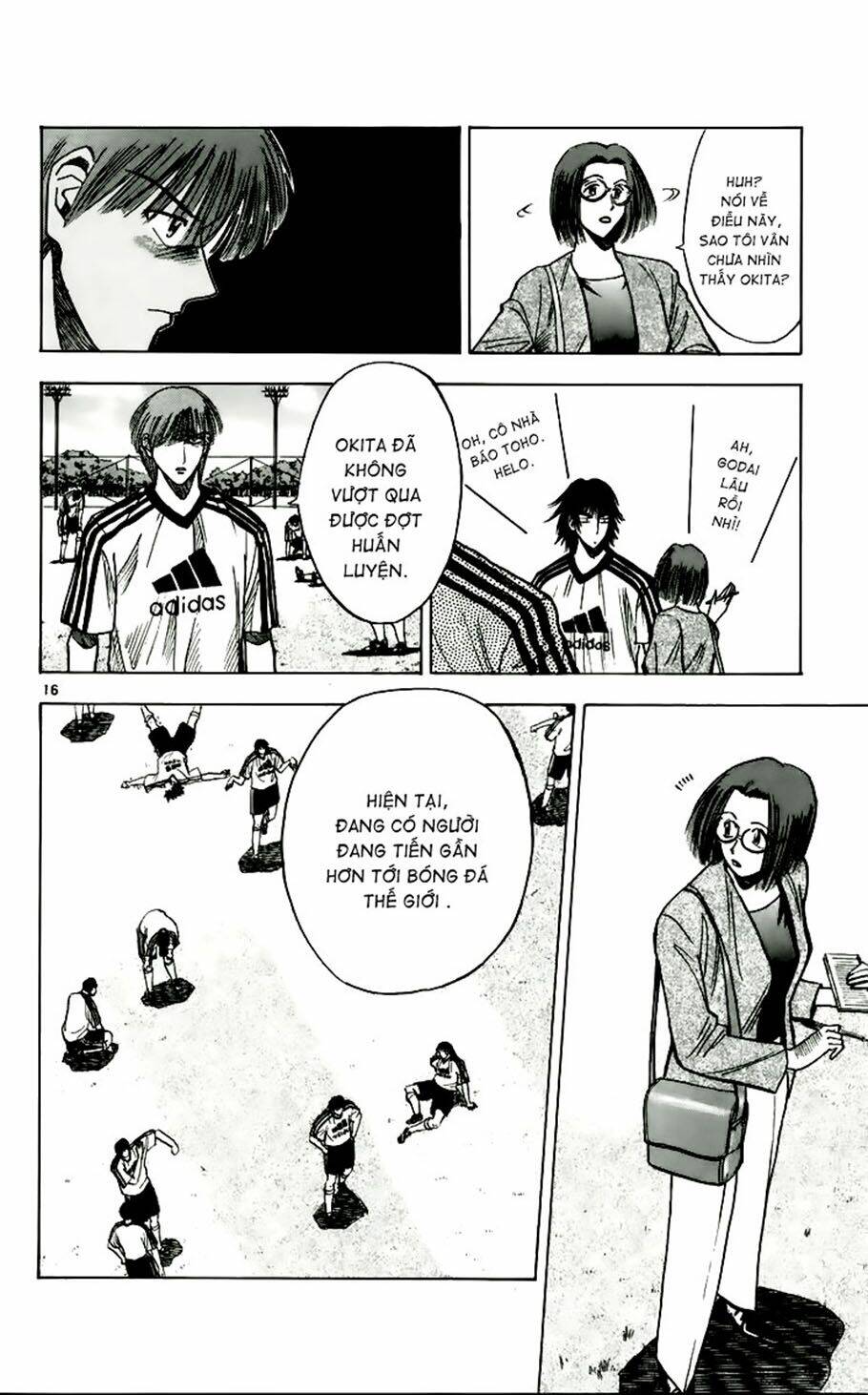 vũ điệu trên sân cỏ - fantasista chapter 51 16