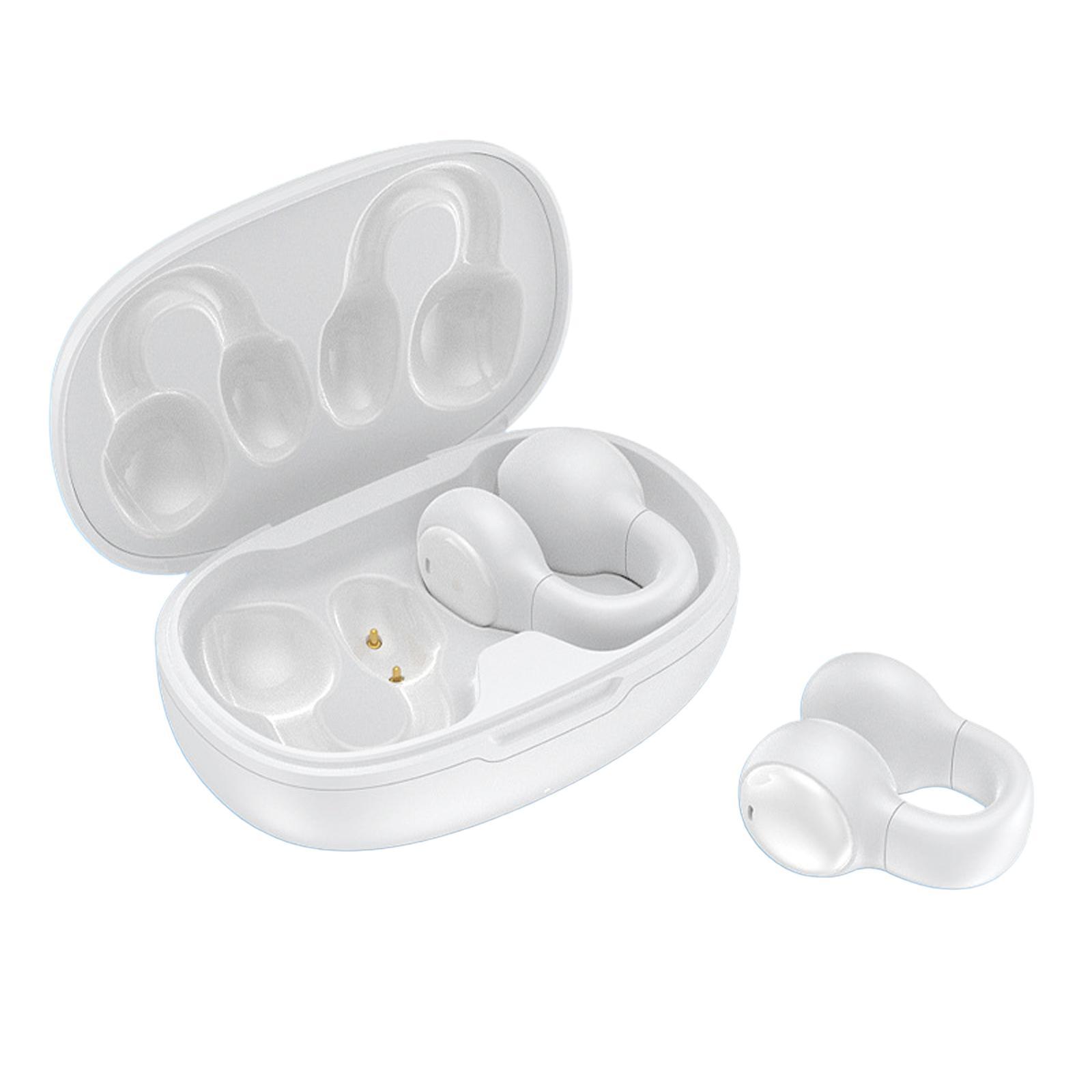 Ear Clip Headphones Earpiece Calling Earphones for Business Driving Fitness