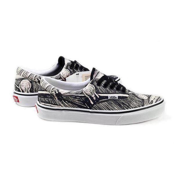 Giày Sneaker Vans Unisex phối tranh "The Scream" nghệ thuật - Vans UA Era MoMA - VN0A4BV41UB