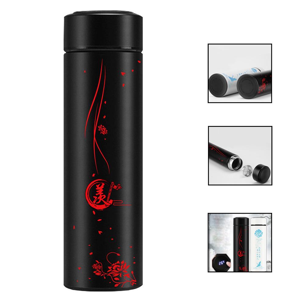 500Ml Anime Mộ Đạo Tử Thôi Thép Không Gỉ Cốc Nước Hình Nhân Vật Hoạt Hình Máy Hút Chân Không Cốc Nước Bình Sữa Trẻ Em Quà Tặng giữ Nhiệt Màu New HOt