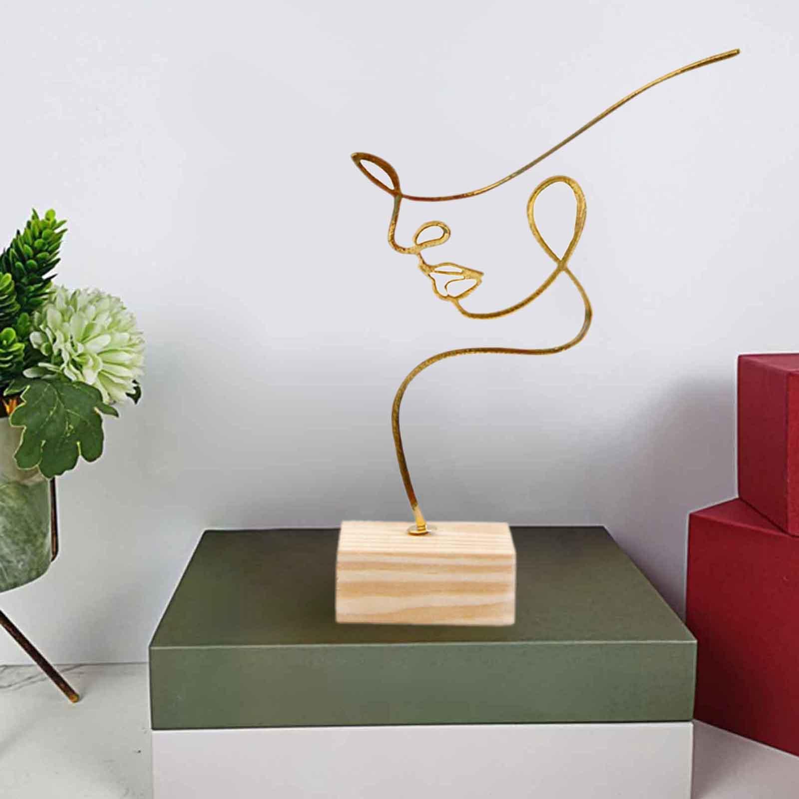 Abstract Art Sculpture Statue Ornament Crafts for Office Decor